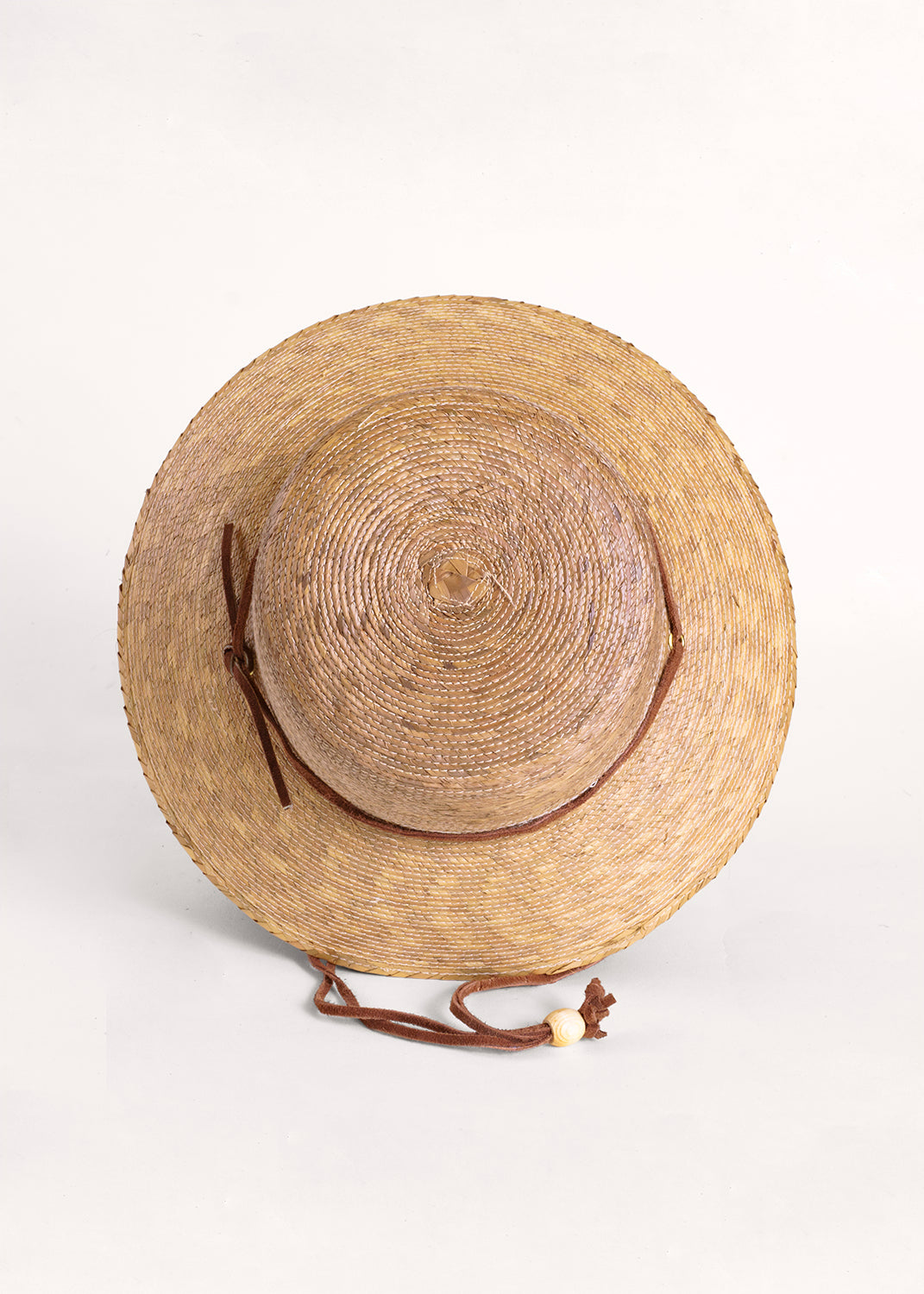 Child Abby Straw Hat | Handwoven Palm Hat | Tula Hats display picture 2