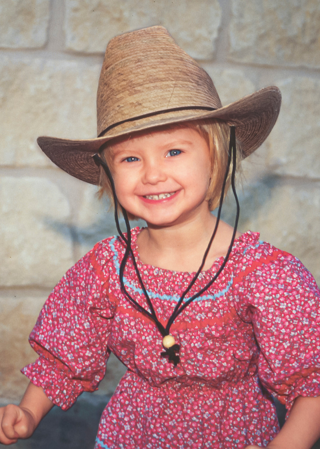 Child Cowkid Straw Hat1
