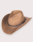 Dakota Straw Cowboy Hat Tan