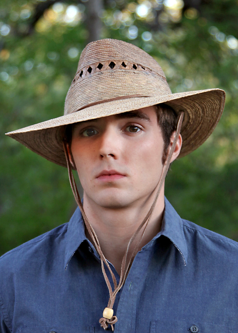 - Angler Palm Straw Hat