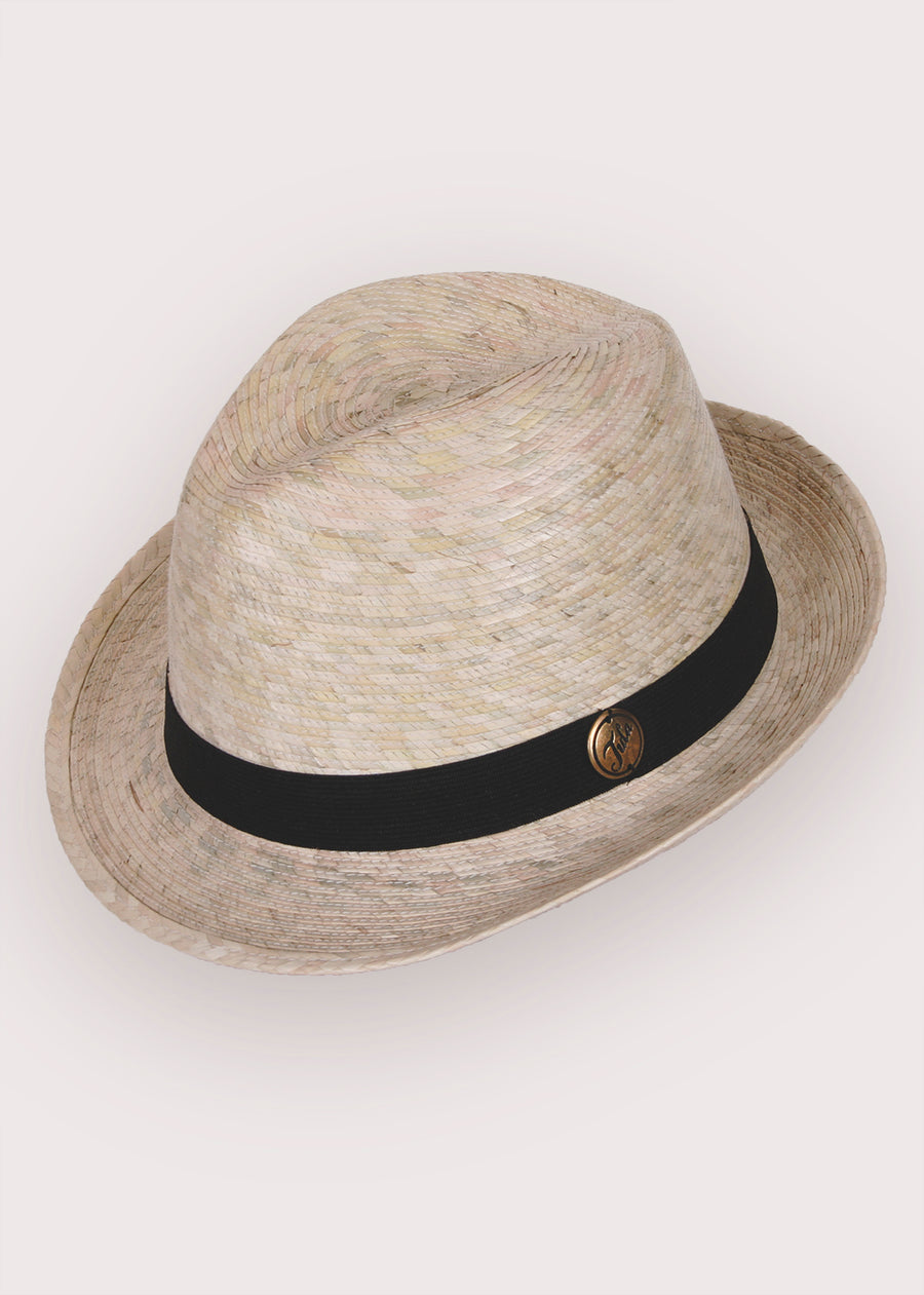 Fedora Straw Hat Light Handwoven Palm Hat Tula Hats