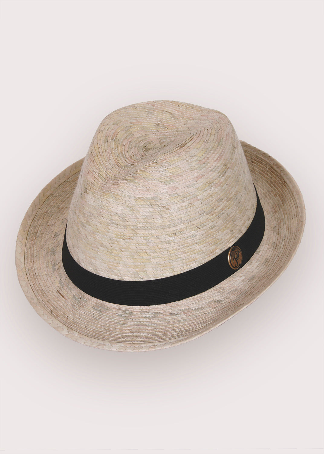 Fedora Straw Hat Light | Handwoven Palm Hat | Tula Hats display picture 3