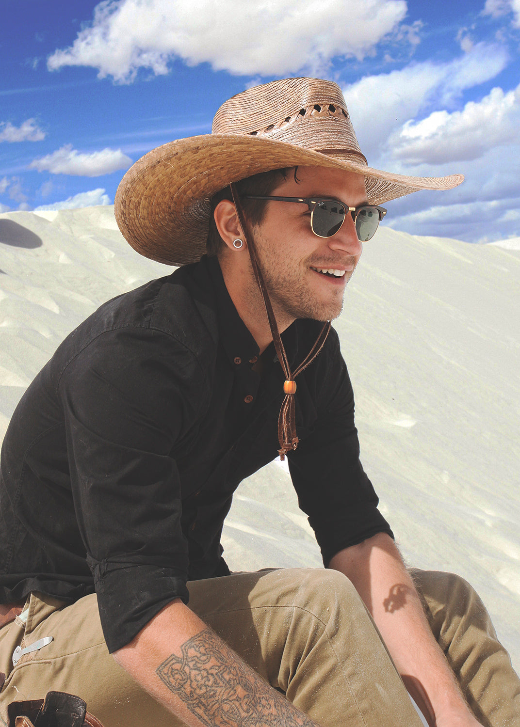 帽子 belper GARDENING HAT Gardener Lattice Straw Hat | Handwoven