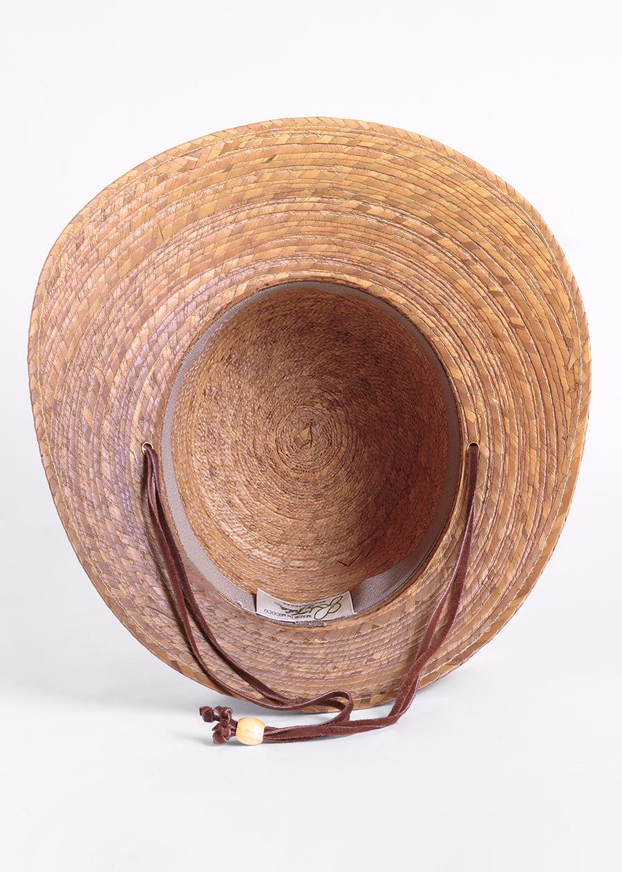 Laurel Lattice Extra Large Straw Hat