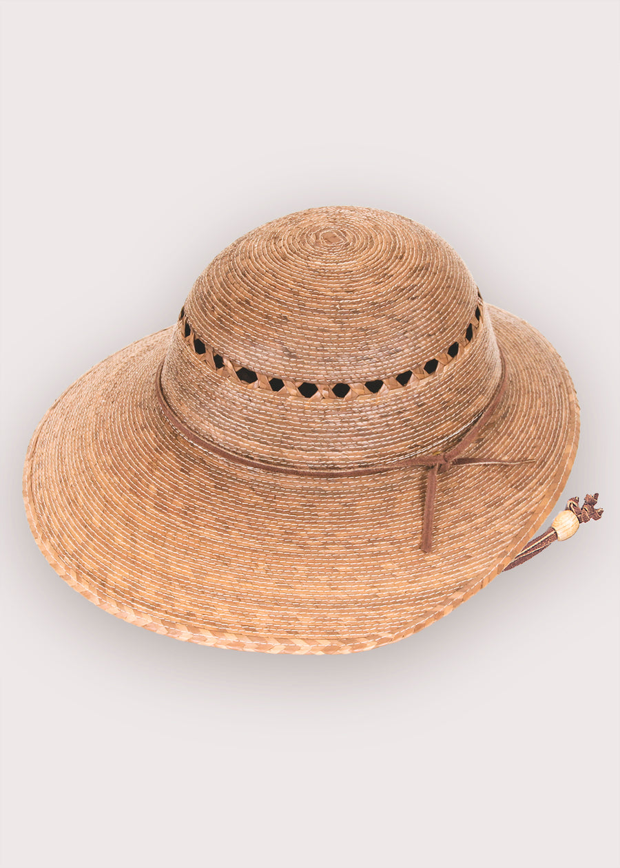 Laurel Lattice Extra Large Straw Hat
