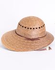 Laurel Lattice Straw Hat