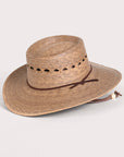 Outback Lattice Gambler Palm Straw Hat