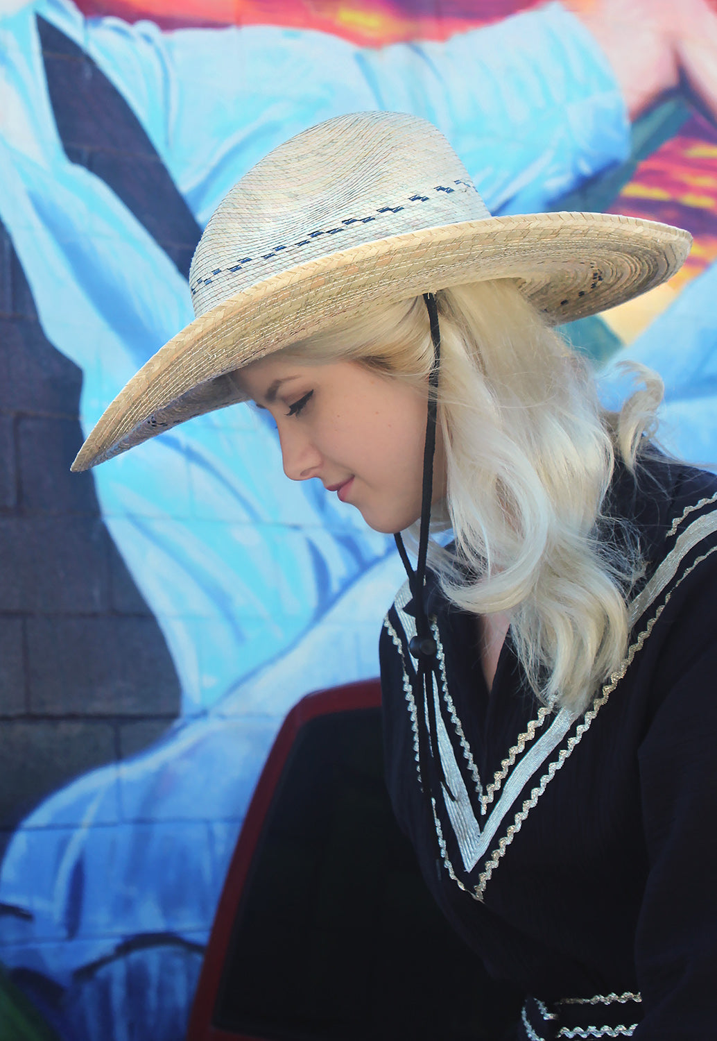 Pecos Gus Straw Cowboy Hat Light