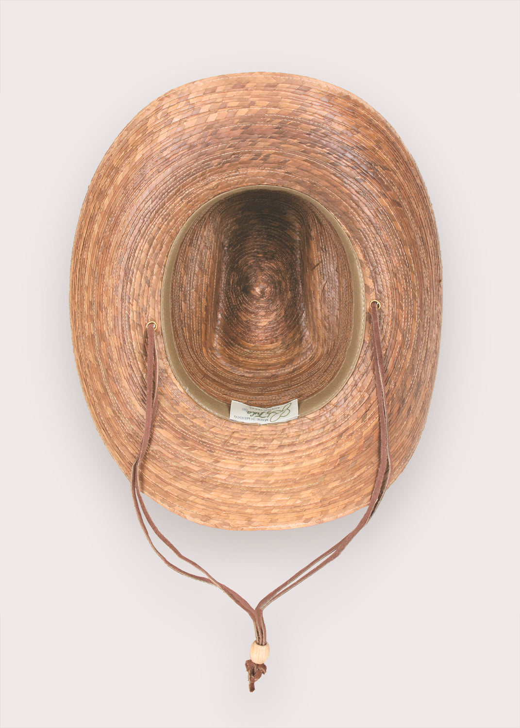 Rodeo Cowboy Palm Straw Hat