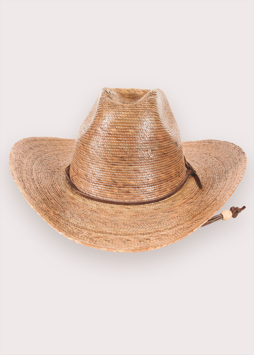 Rodeo Cowboy Palm Straw Hat