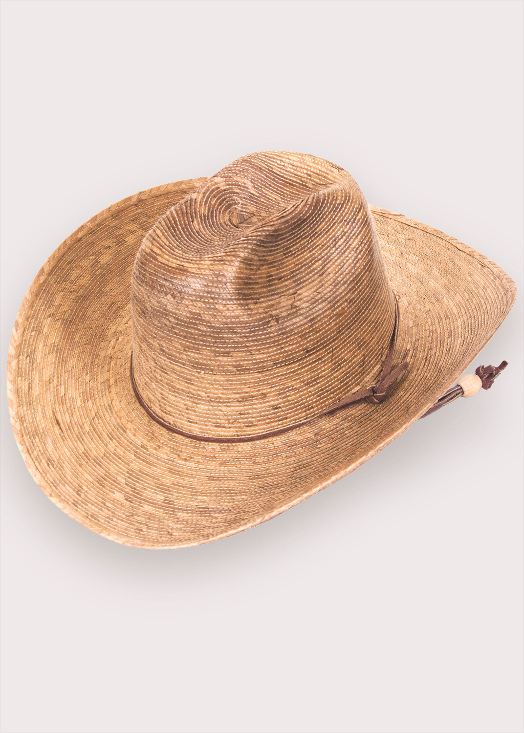 Rodeo Cowboy Palm Straw Hat