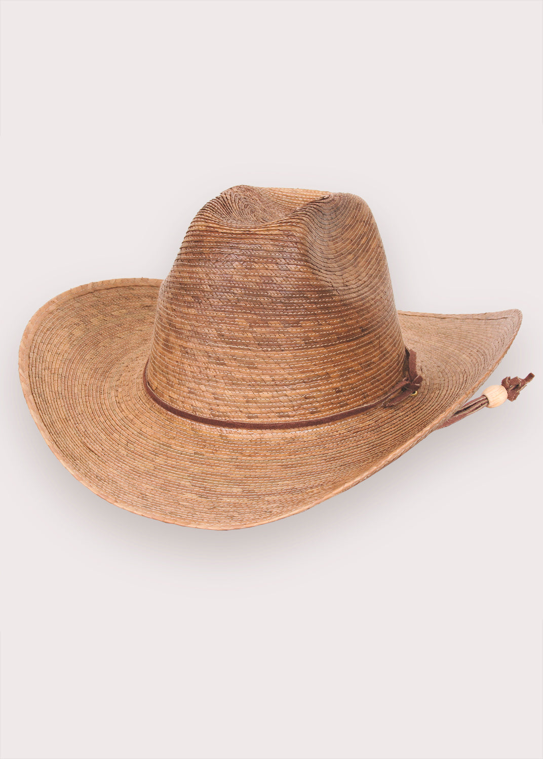 Rodeo Cowboy Palm Straw Hat