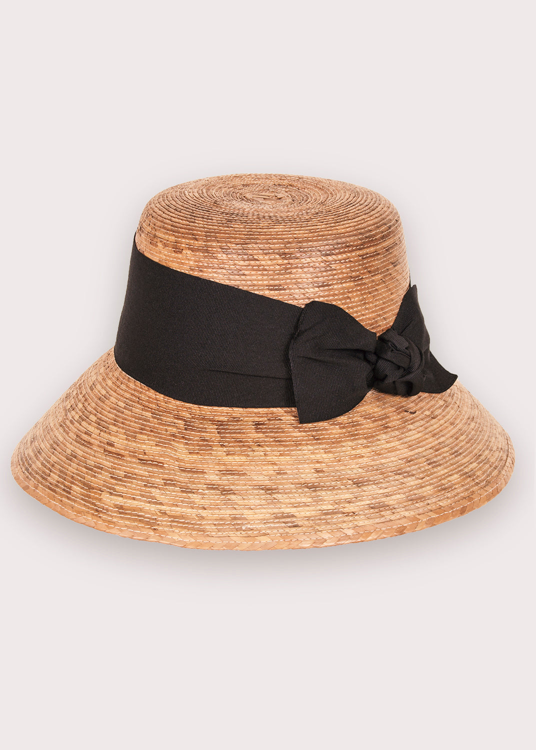 Somerset Black Bow Straw Hat