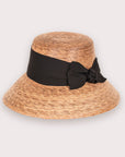 Somerset Black Bow Straw Hat