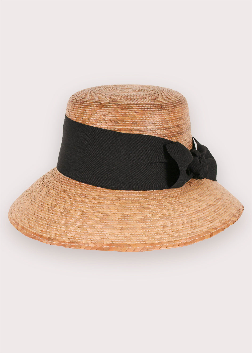 Somerset Black Bow Straw Hat